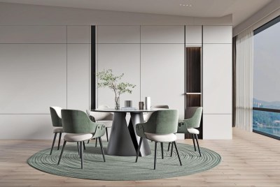 现代餐厅3D模型下载